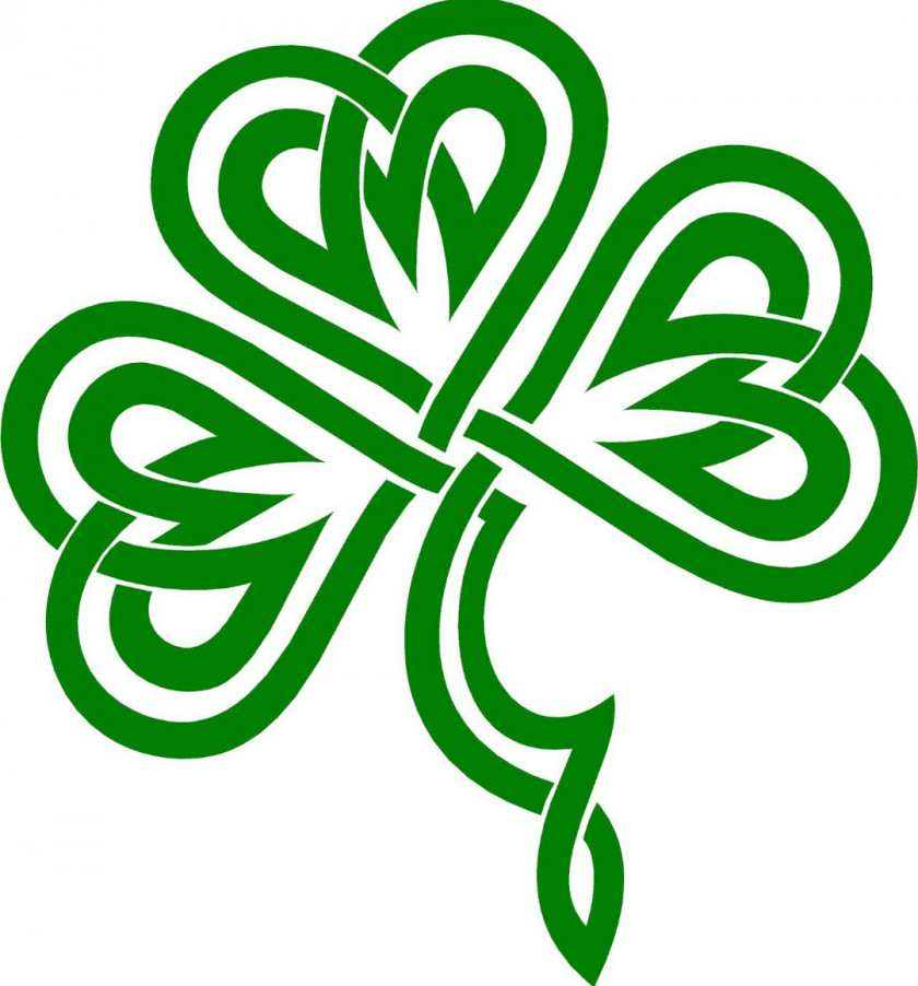 Clover Ireland Shamrock Celtic Knot Irish Cuisine Clip Art PNG