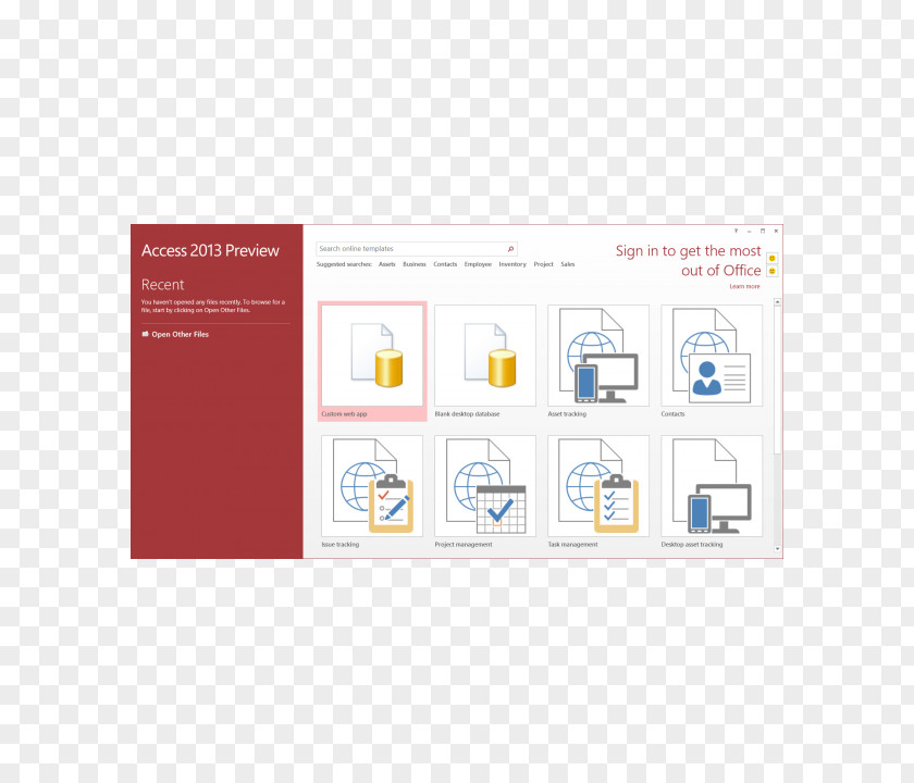 Microsoft Access Database Office 365 PNG