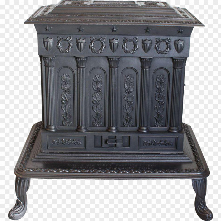 Stove Furniture Fireplace Mantel Antique PNG