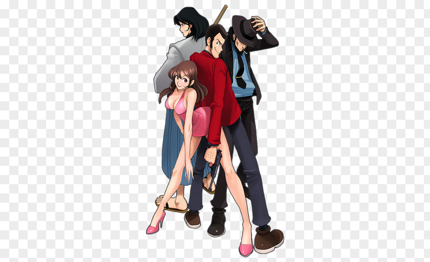 Goemon Ishikawa XIII Daisuke Jigen Arsène Lupin III Art PNG