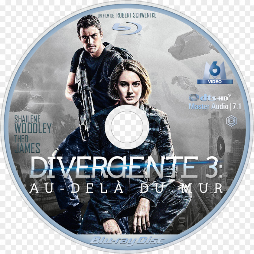 Divergent Series Allegiant The Film Thriller DVD Blu-ray Disc PNG