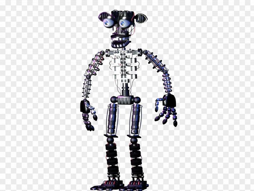 Five Nights At Freddy's 2 4 Freddy's: Sister Location Endoskeleton PNG