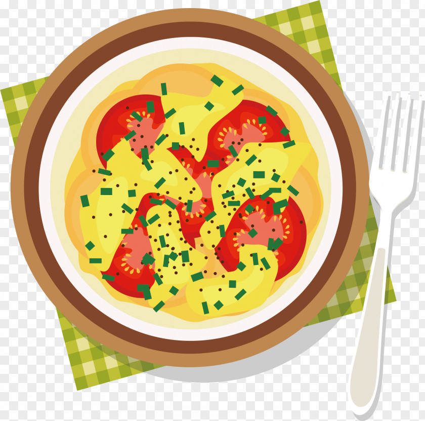 Fork Tablecloth Soup Food PNG