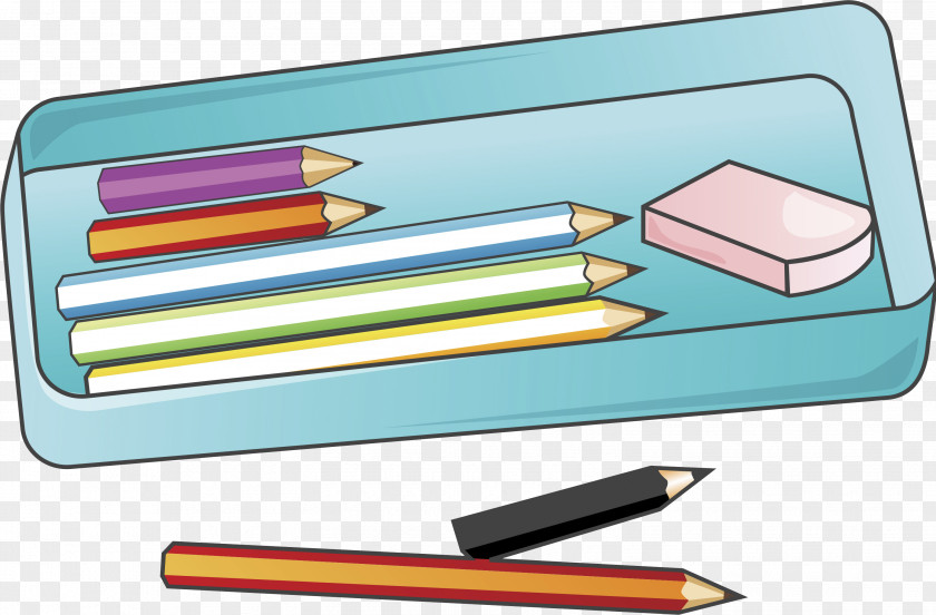 Sationery Vector Pen & Pencil Cases Writing Implement Stationery Clip Art PNG