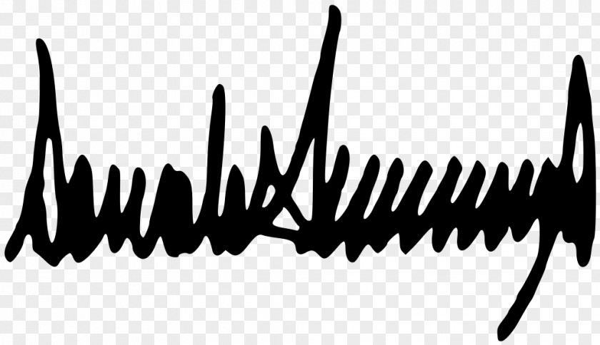 Trump President Of The United States Donald 2017 Presidential Inauguration Crippled America Signature PNG