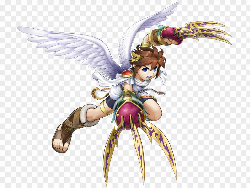 Claw Kid Icarus: Uprising Pit Video Game Weapon PNG