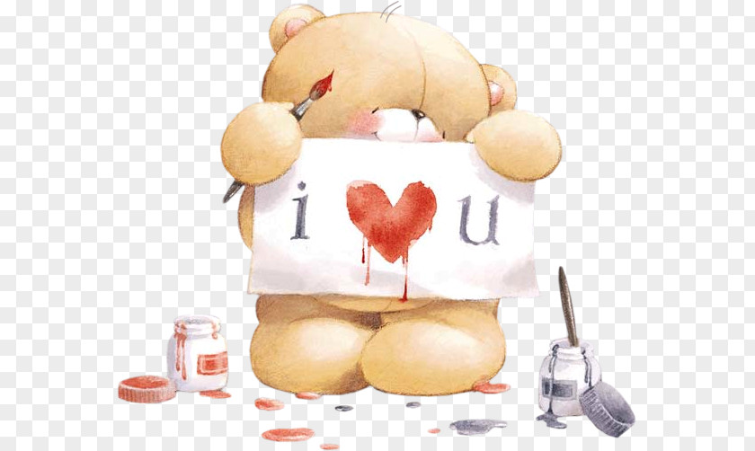 Teddy Bear I Love You PNG bear You, Forever Friends, clipart PNG