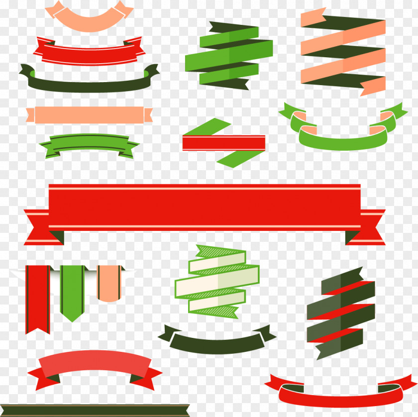 Holiday Decorations Ribbon Combination Royalty-free Banner PNG