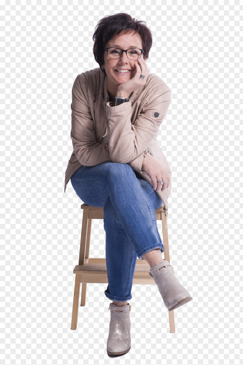 Jeans Outerwear Sitting Human Behavior Denim Furniture PNG