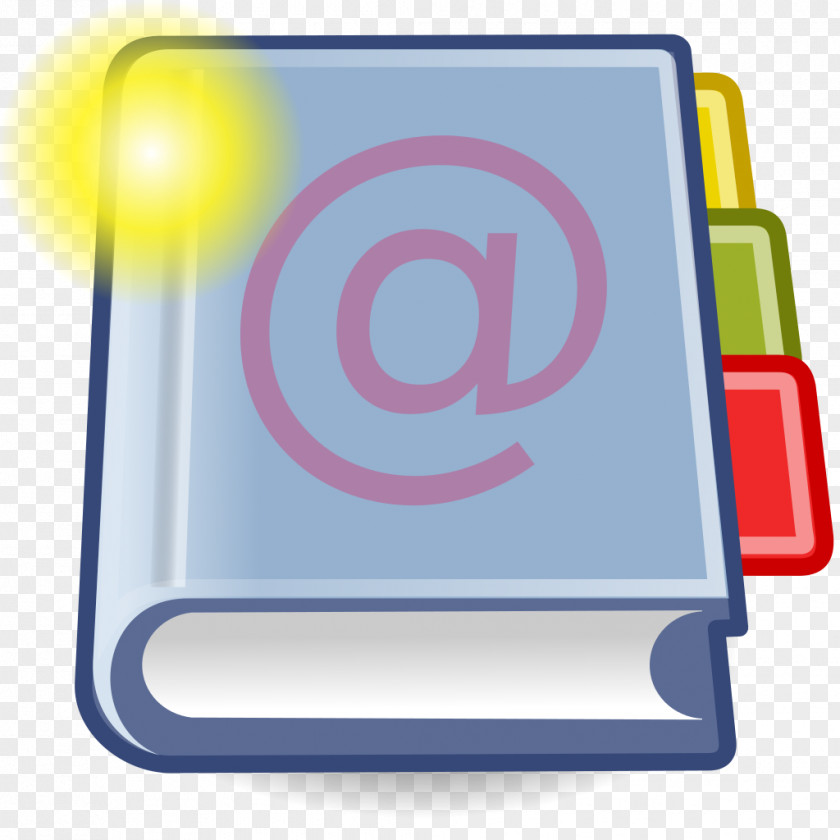 Open Book Address Telephone Directory Clip Art PNG