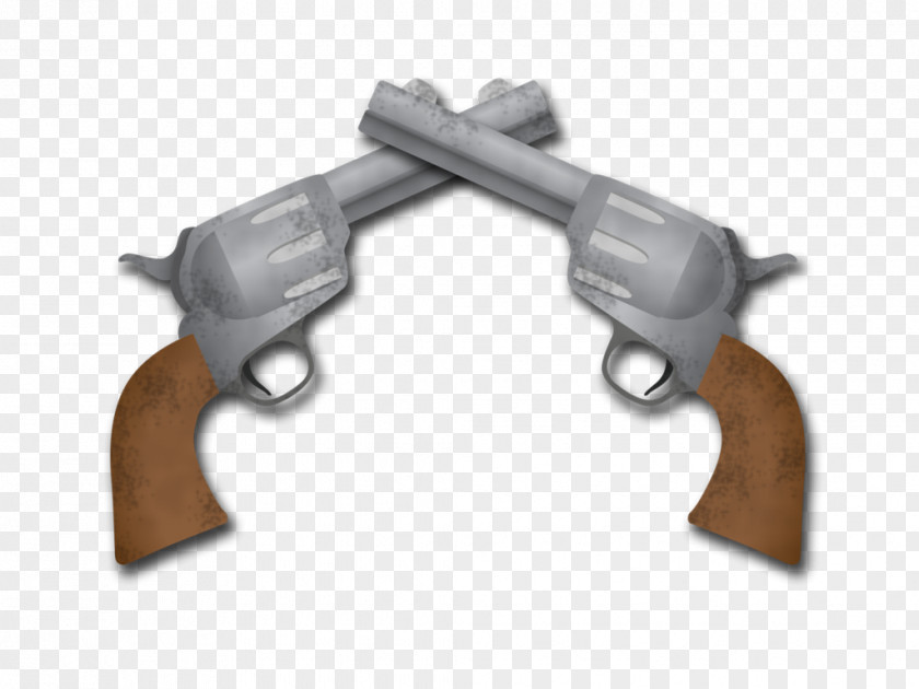 Twin Pistols Revolver Firearm Trigger Handgun PNG