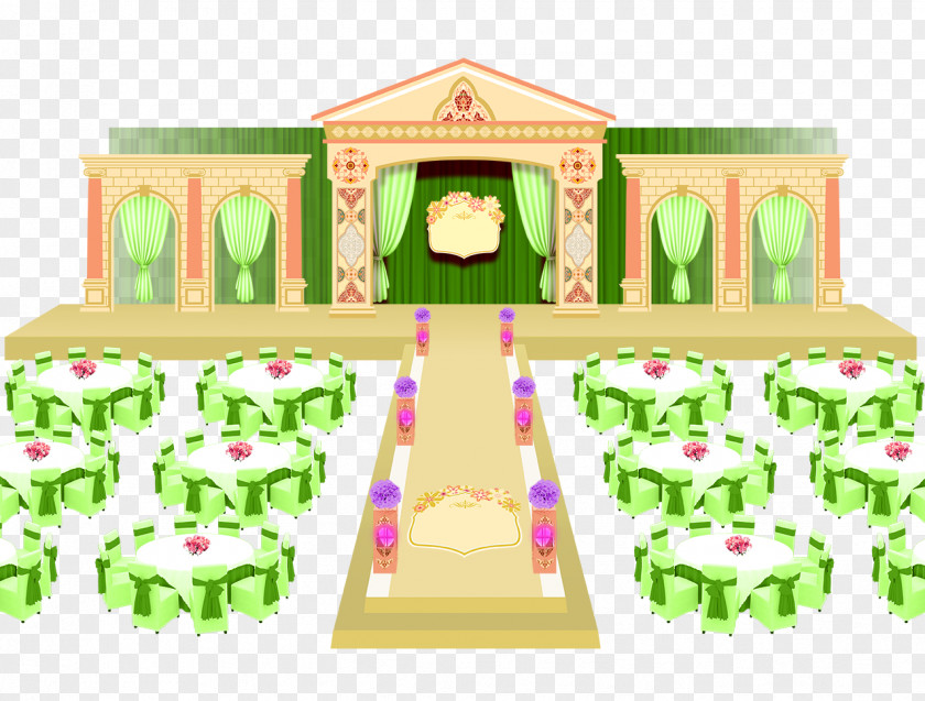 Wedding Stage PNG