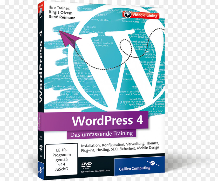 WordPress Rheinwerk Verlag Computer Software Internet Hosting Service DVD PNG
