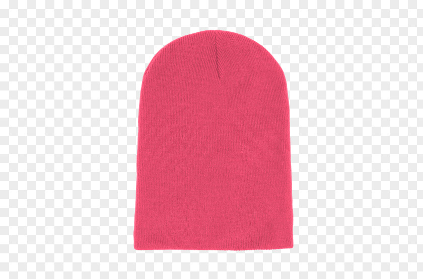 Beanie Knit Cap Knitting Pink M PNG