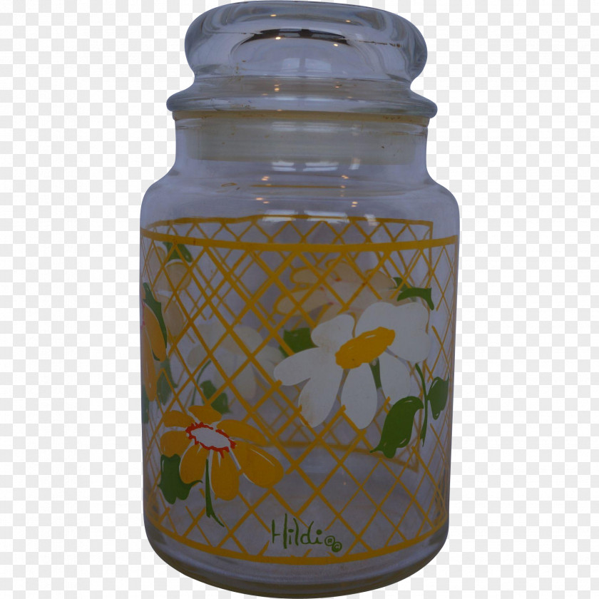 Glass Bottle Lid Flowerpot PNG