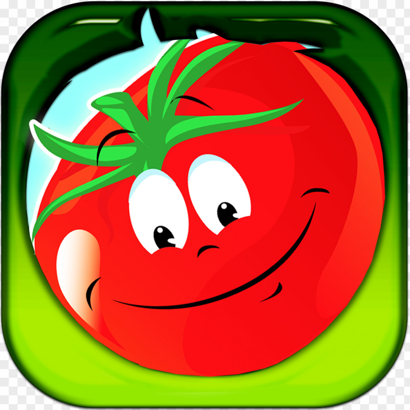 Sliced Tomato Smiley Apple Leaf Clip Art PNG