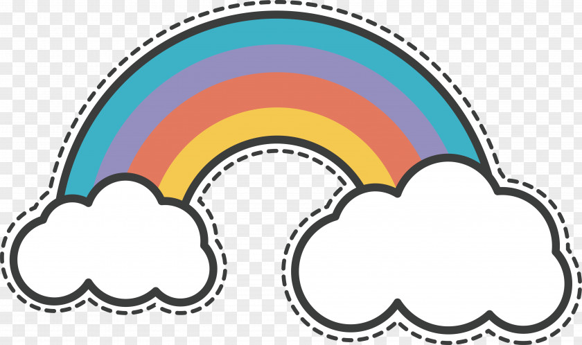 Beautiful Rainbow Bridge Bifrxf6st Clip Art PNG