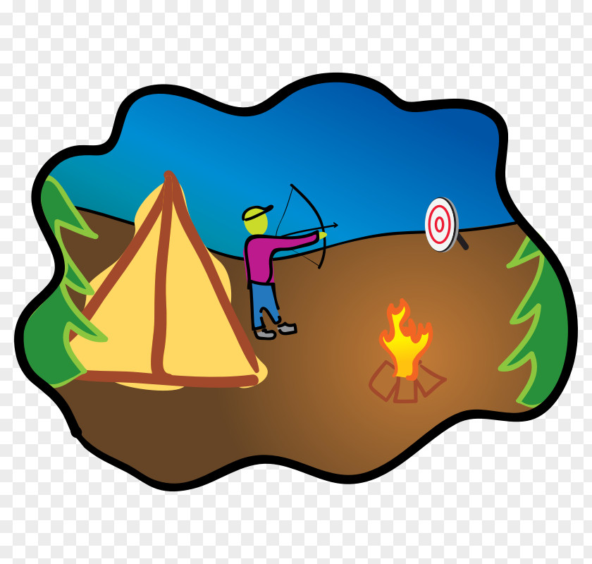 Camping Pic Campsite Fishing Tent Clip Art PNG