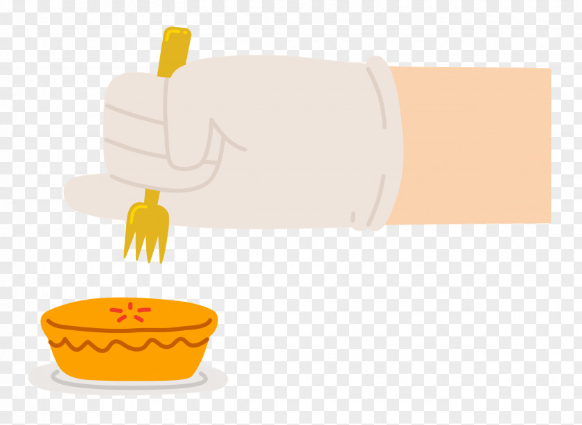 Hand Holding Pie PNG