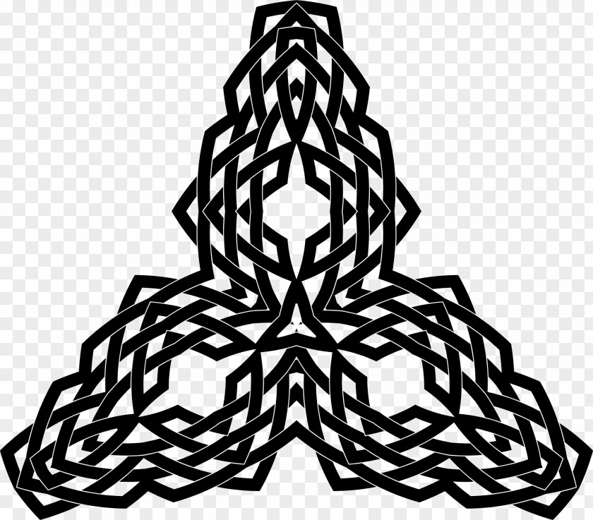 Infinity Knot Line Art Clip PNG