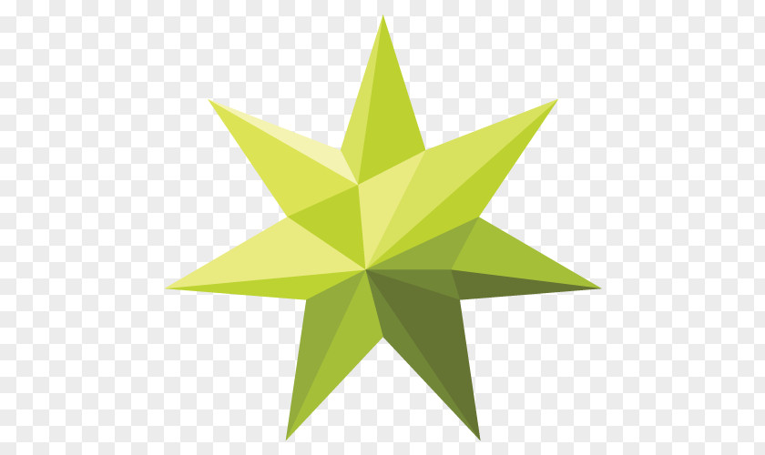 Polygonal Star Shape Polygon PNG