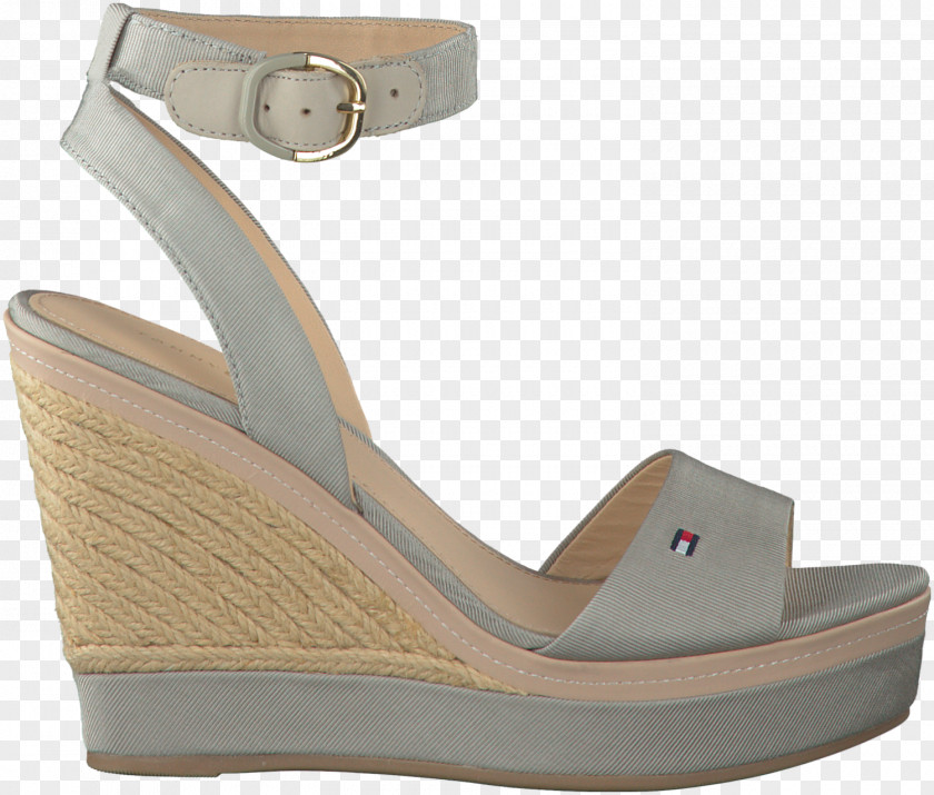 Sandal Wedge Sneakers Shoe Beige PNG