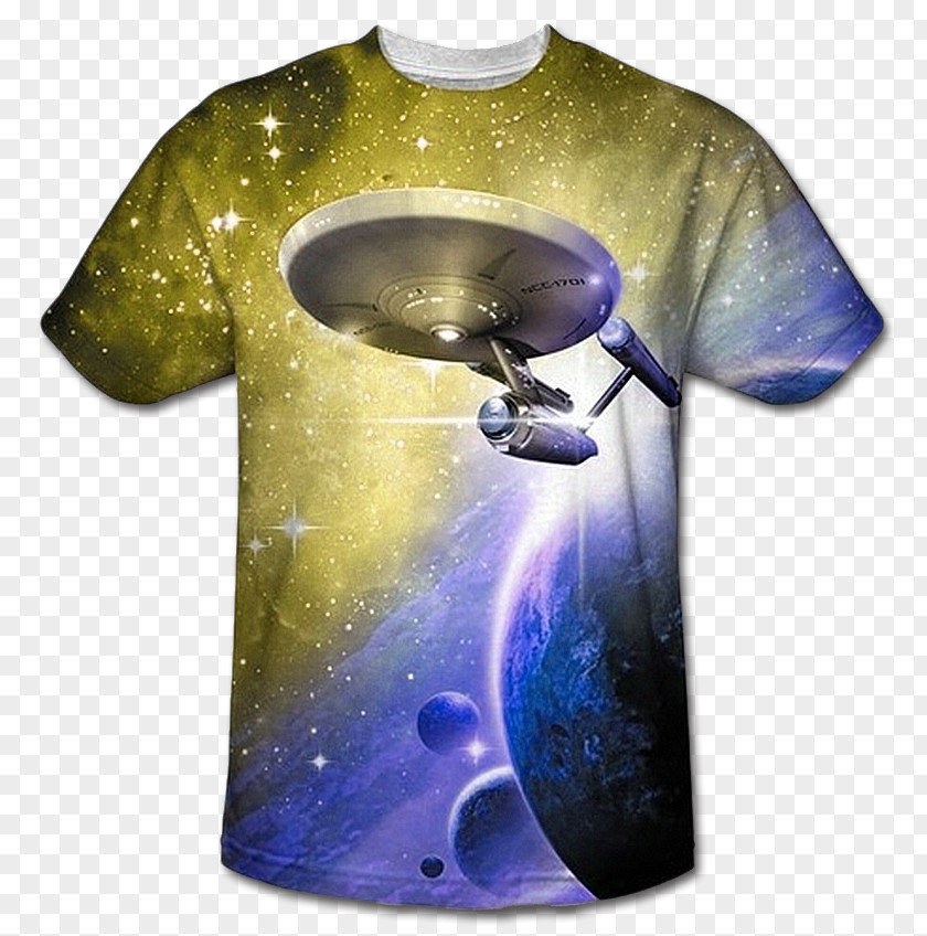 T-shirt Prints Clothing Star Trek All Over Print PNG