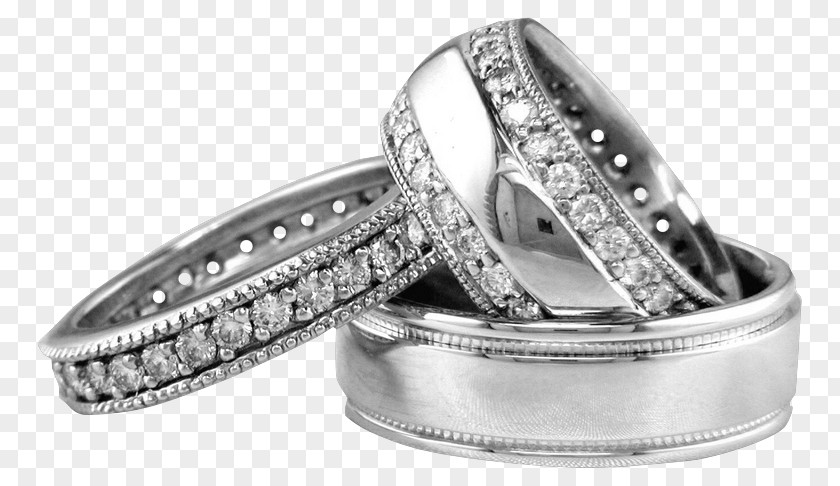 Wedding Ring Engagement Platinum PNG