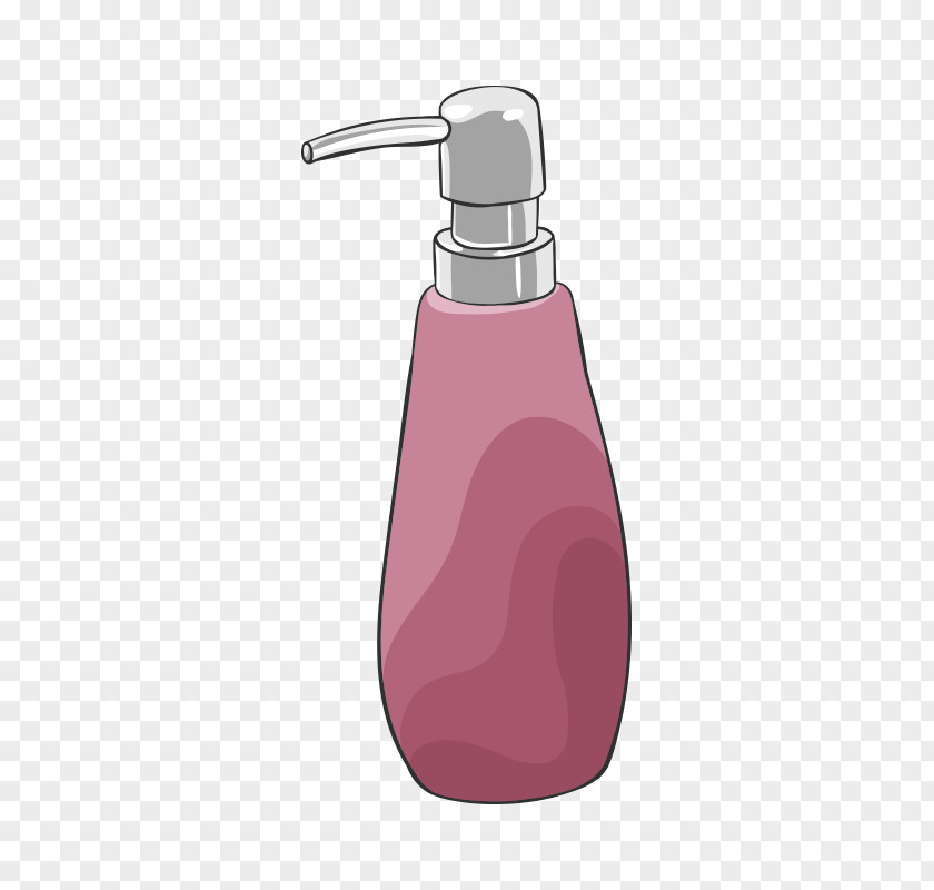 Barbershop,Barber Tools Soap Dispenser Bottle Purple PNG