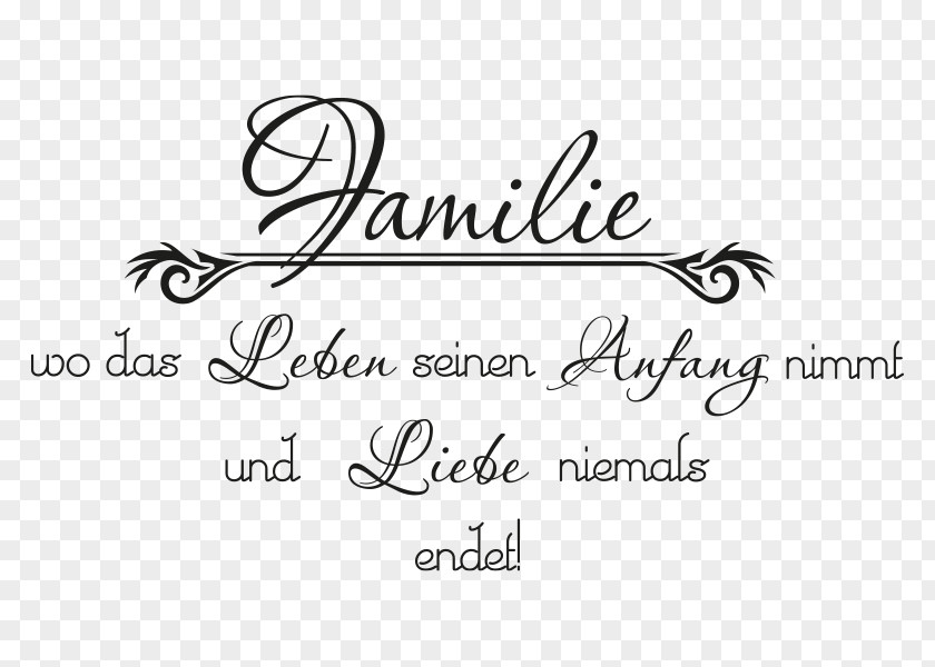 Family Tattoo Wall Decal Sticker PNG