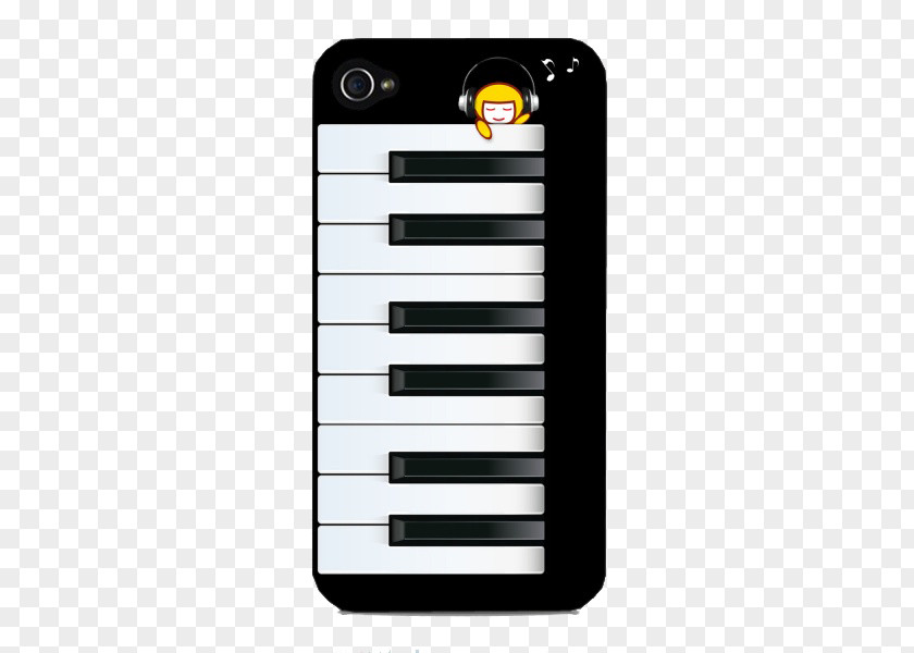 Piano Pattern Phone Case IPhone 6 Plus 6S PNG