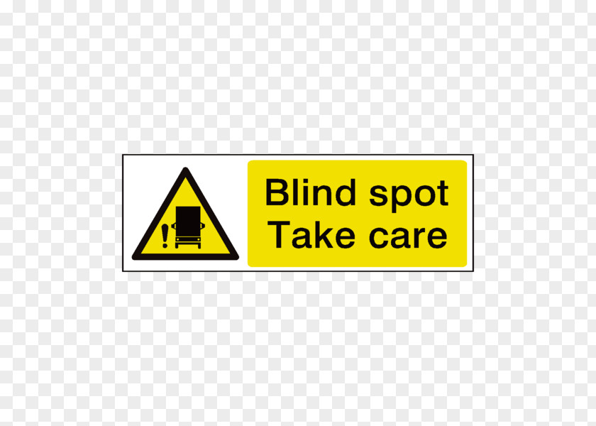 TAKE CARE Warning Sign Anti-climb Paint Blind Spot Safety PNG