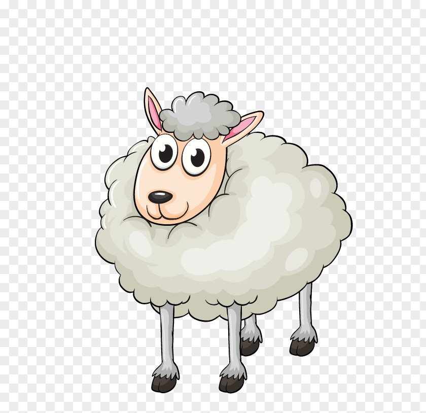 Animation Cowgoat Family Sheep Cartoon Livestock Goat-antelope PNG