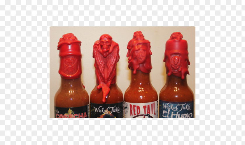 Bottle Hot Sauce Buffalo Wing Trinidad Moruga Scorpion Butch T Pepper PNG