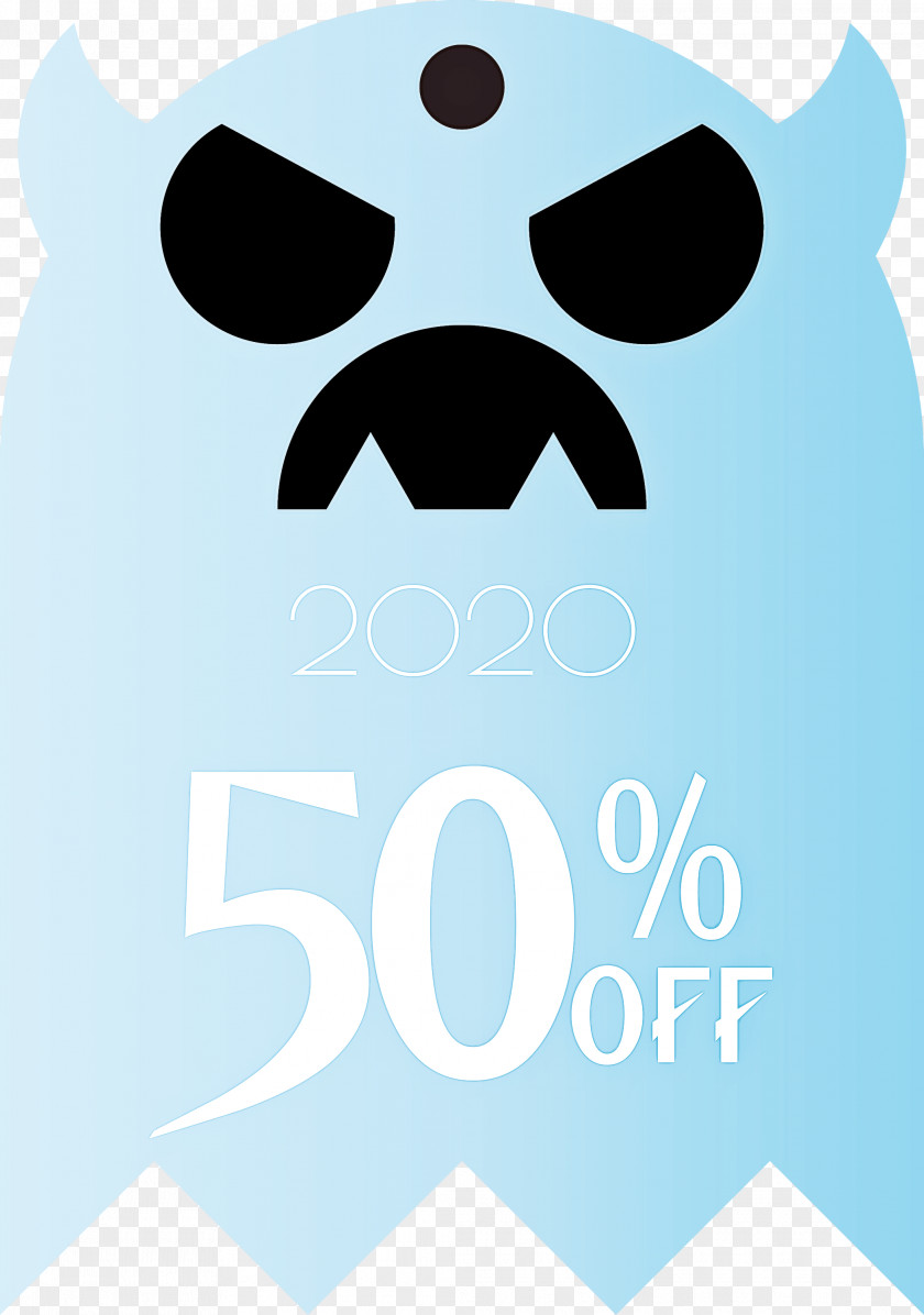 Halloween Discount Sales 50% Off PNG