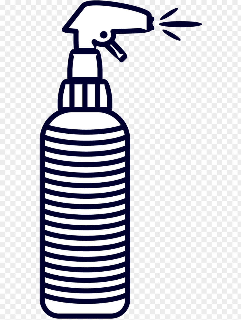 M Product Design Clip Art Water Bottles Black & White PNG