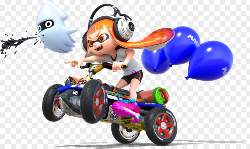 Mario Kart 8 Deluxe Super Bros. Splatoon PNG