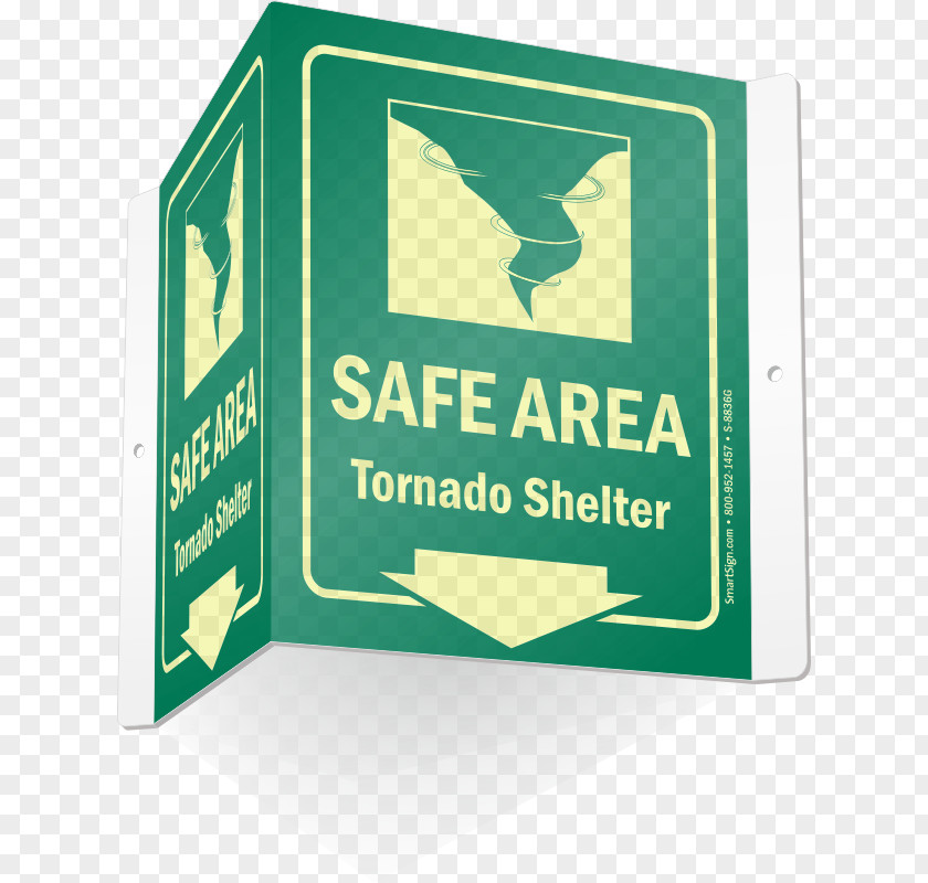 Tornado Safety Cliparts Storm Cellar Sign Arrow PNG