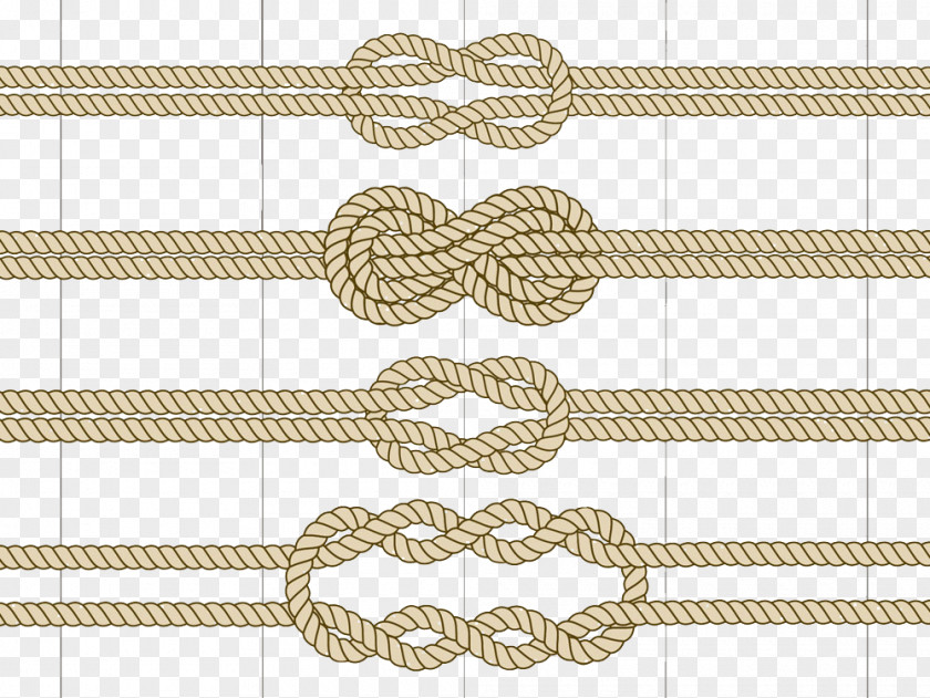 Yellow Rope Paper Knot Clip Art PNG