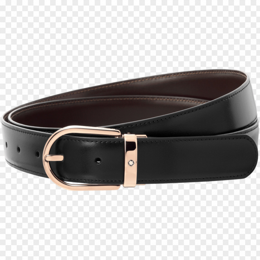 Belt Montblanc Leather Watch Buckle PNG