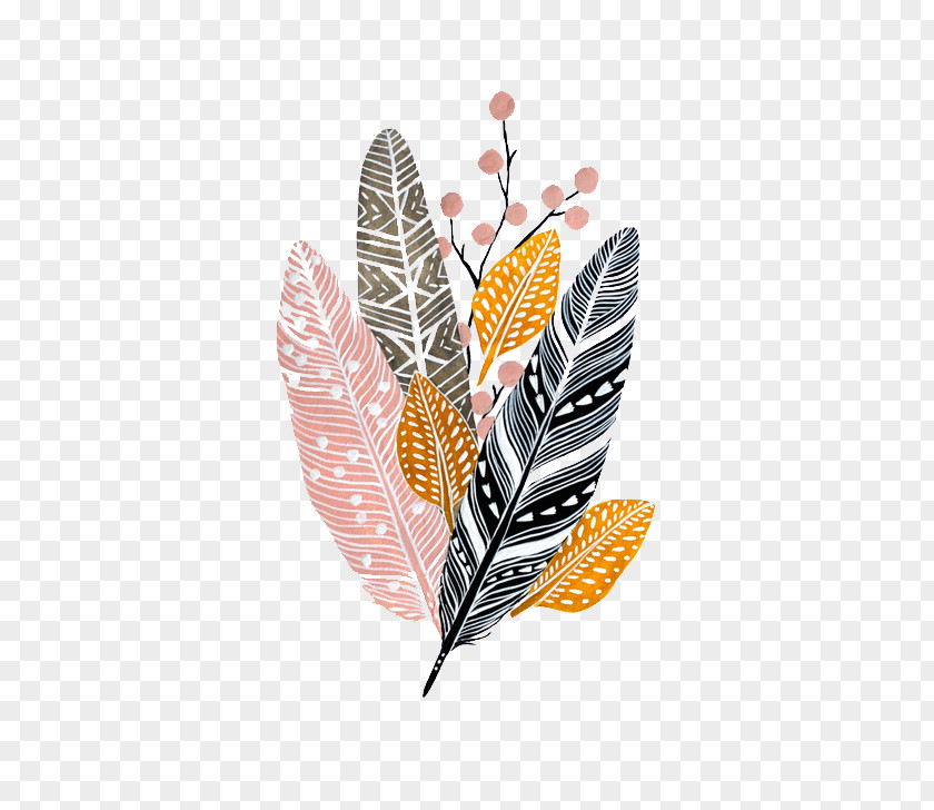 Feathers Background Paper Drawing Watercolor Painting Feather PNG