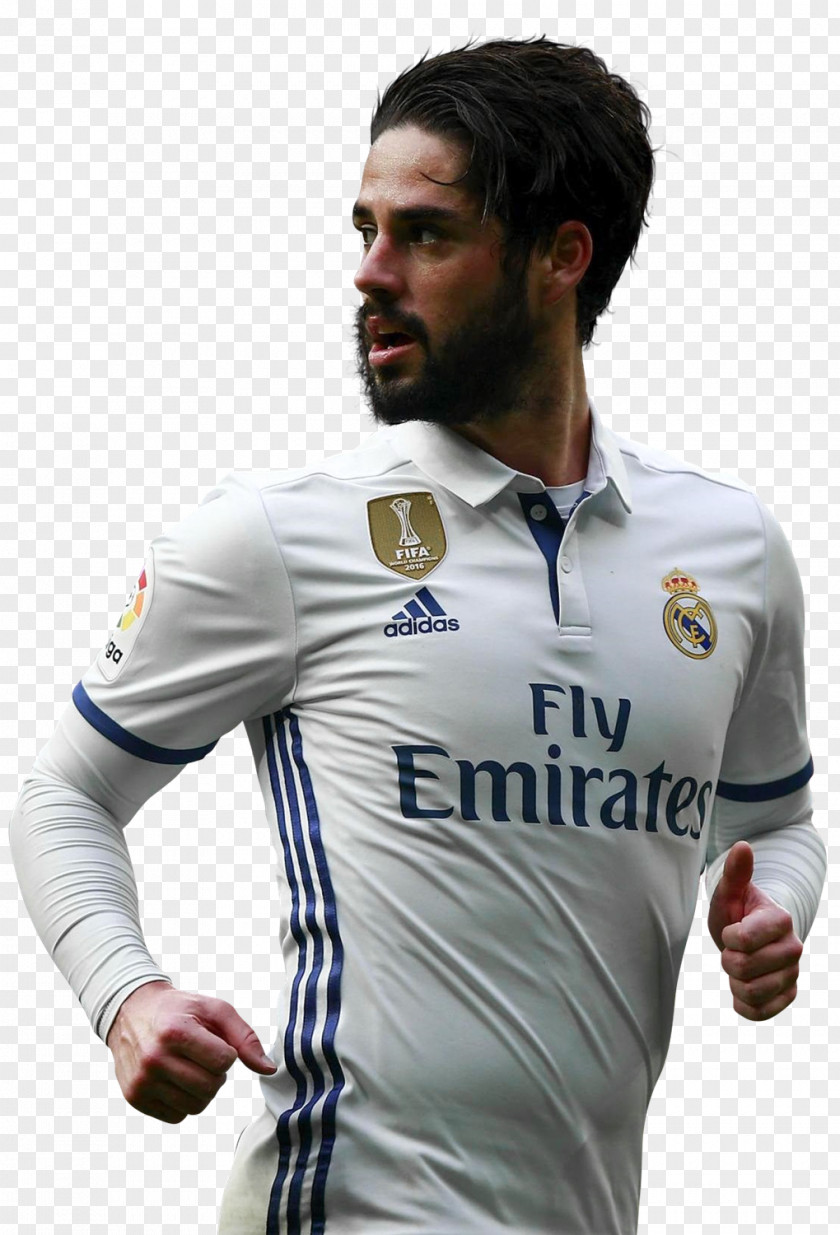 Isco Real Madrid C.F. Football Player Spain Jersey PNG