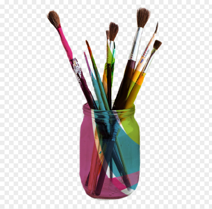 Lower Valley Vase Make-Up Brushes Cosmetics Product PNG