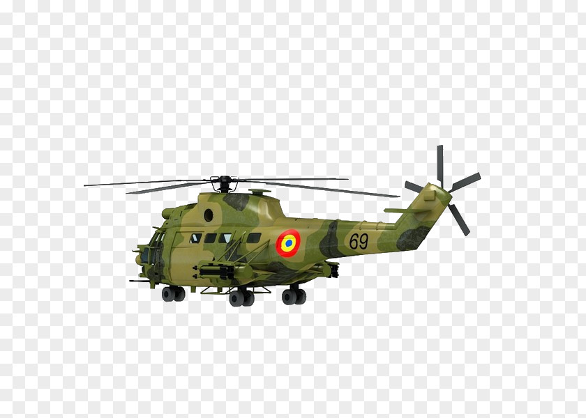 PUMA Helicopter Rotor Aviation Military Airplane PNG