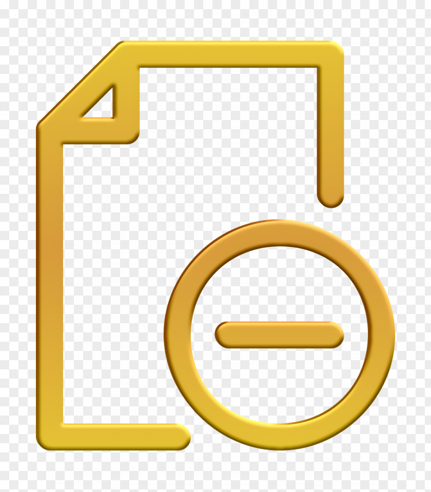 Symbol Yellow App Icon Basic File PNG