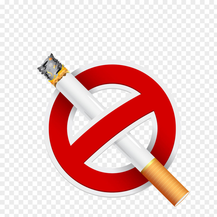 Creative Quitting Smoking Logo Image Ban Sign Cessation PNG