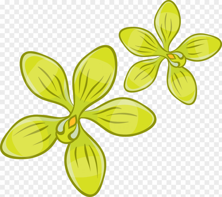 Green Floral Vector Pattern Euclidean Clip Art PNG