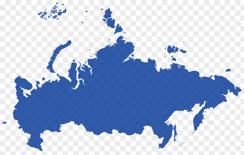 Map Russia Vector Royalty-free PNG