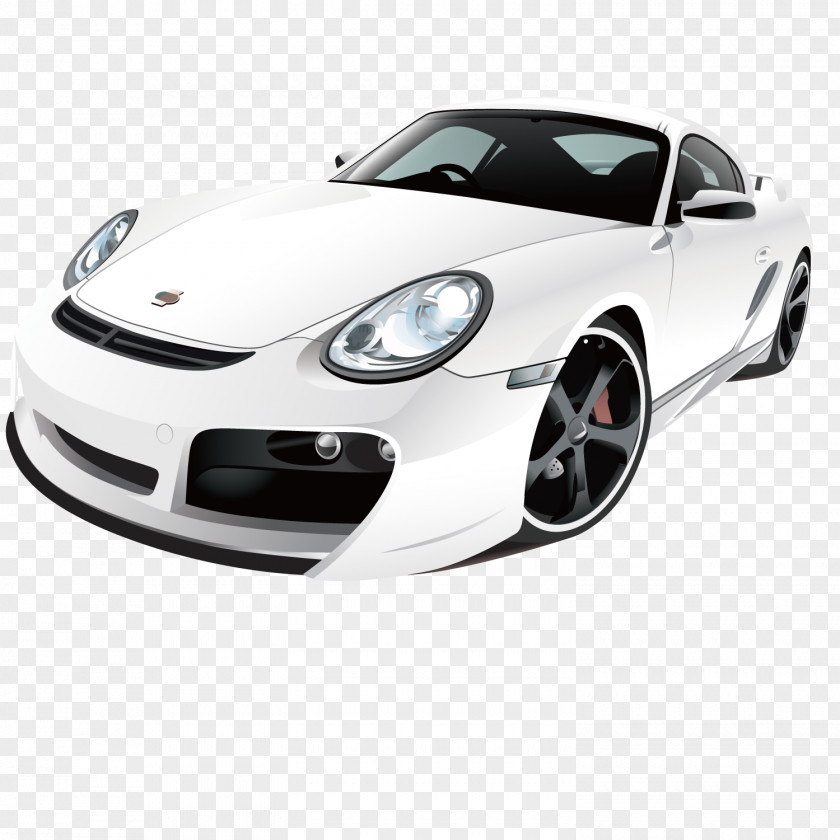 White Sports Car Porsche 909 Bergspyder 934 PNG