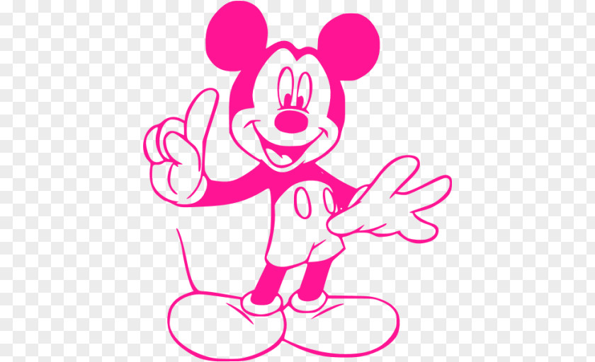 Mickey Mouse Minnie Clip Art Image Line PNG